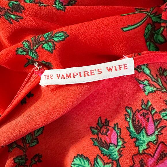 The Vampire’s Wife The Gypsy Floral Maxi Dress Size US 2 UK 6 - Picture 5 of 15